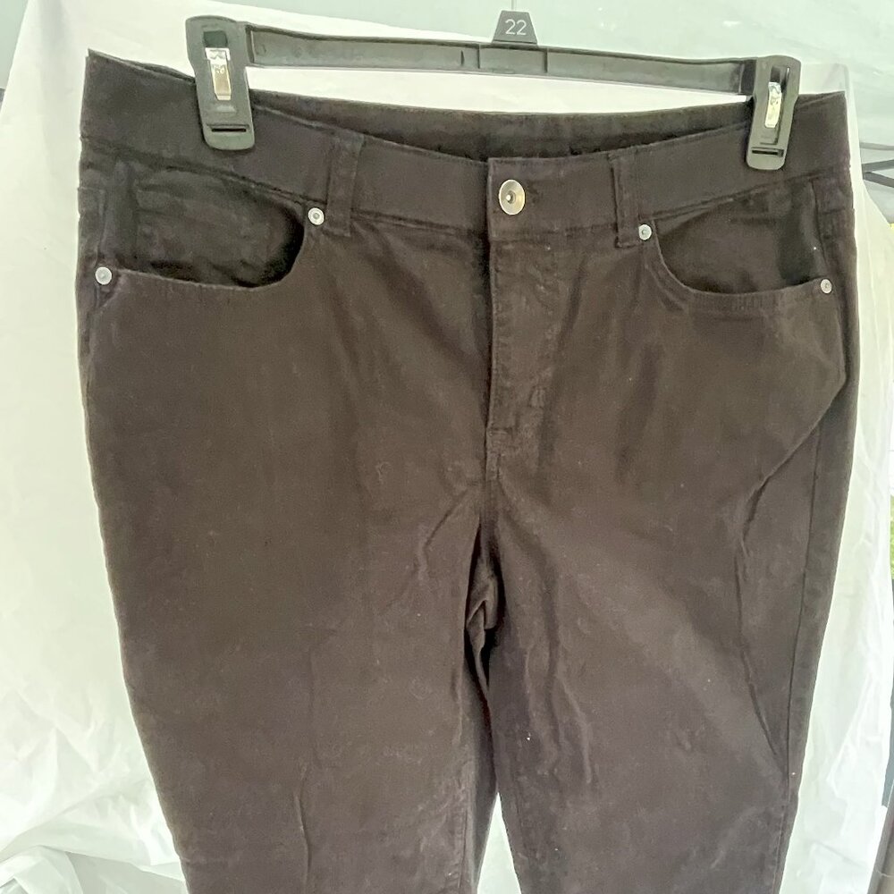 Ladies Black Jean by Terra & Sky, Size 14W